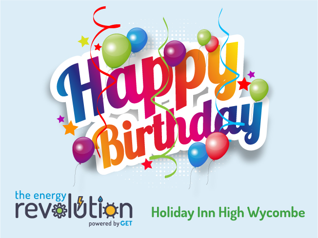 Happy Energy Revolution Birthday - Holiday Inn High Wycombe